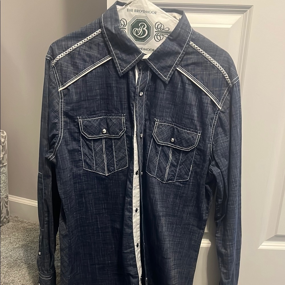 The Blue Western Shirt